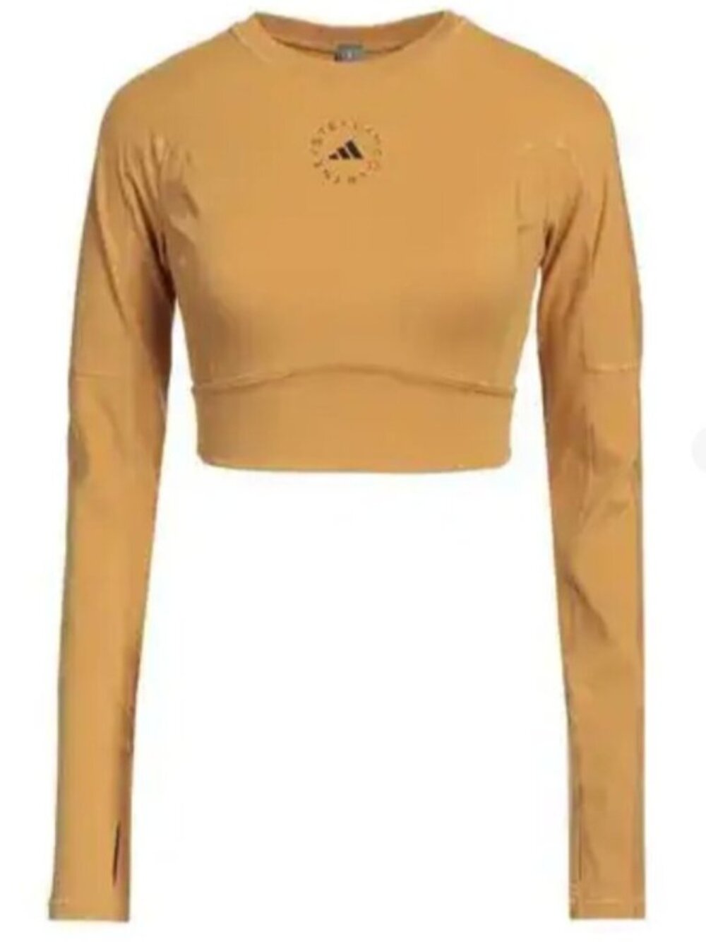 Adidas by Stella McCartney Desert Dune TrueStrength Yoga Crop Top L